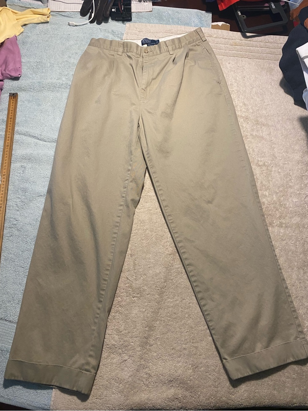 Polo Ralph Lauren Men's Hammond Khaki Chino Pants 34/30